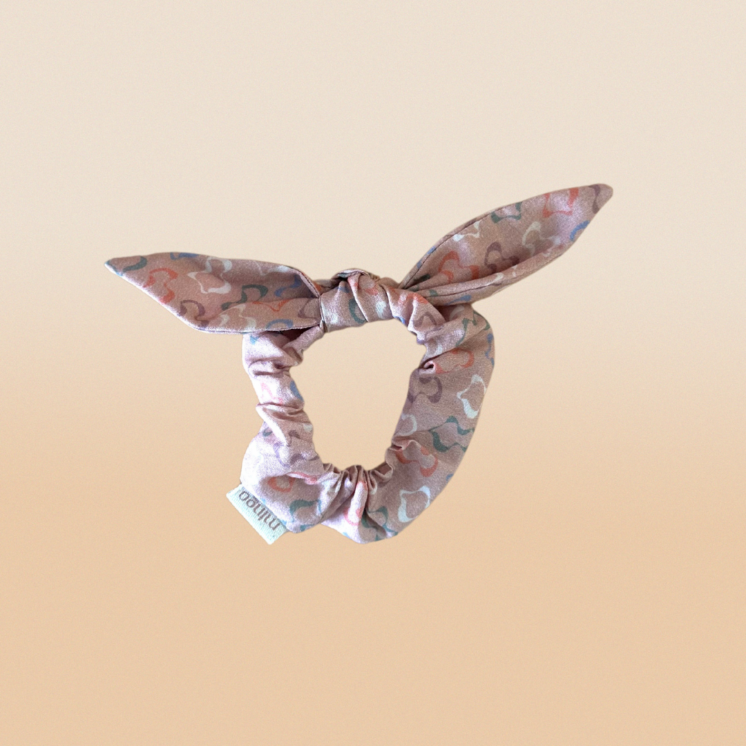 Scrunchie De Cabelo Estampa Mingo