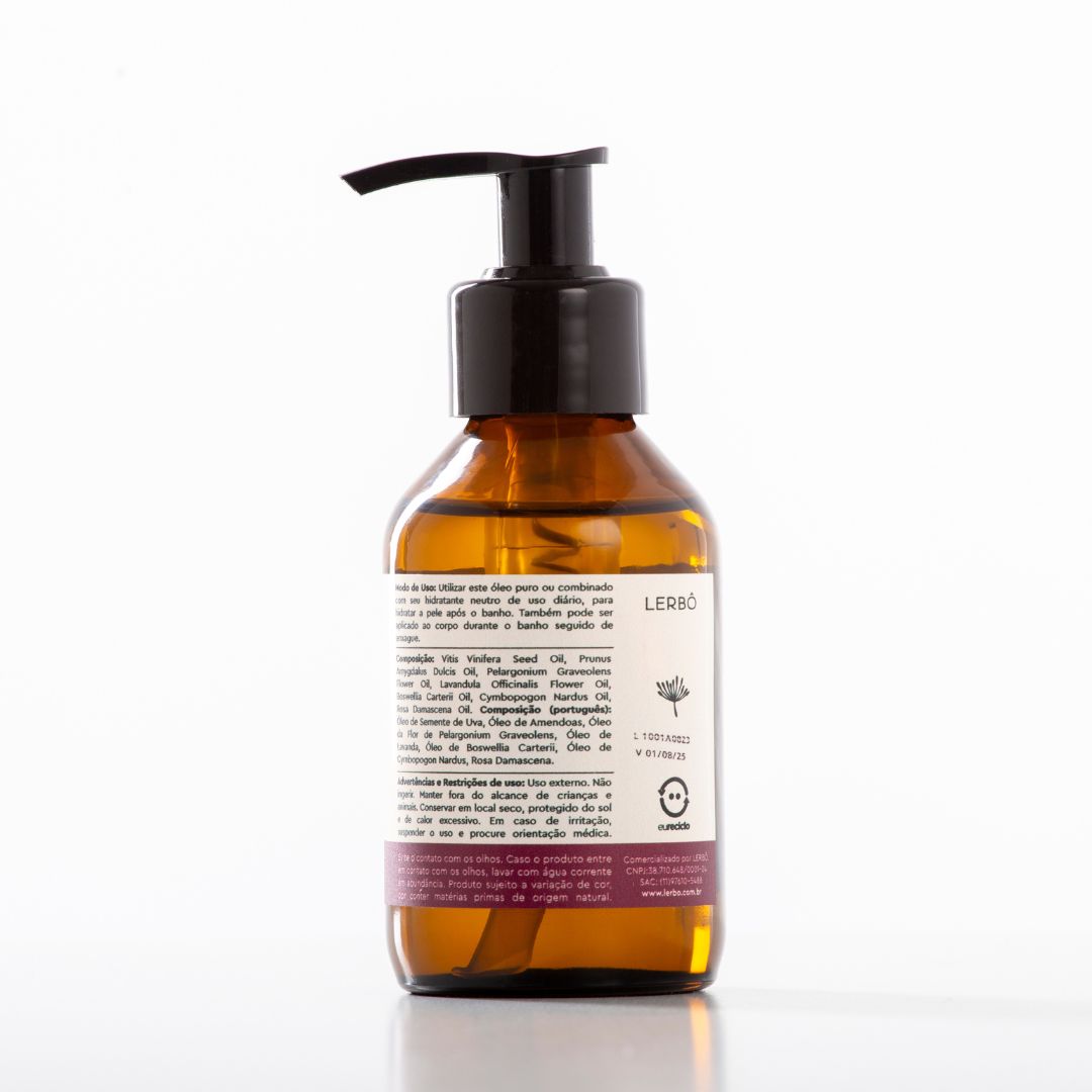 óleo corporal feminino lerbô- 120ml