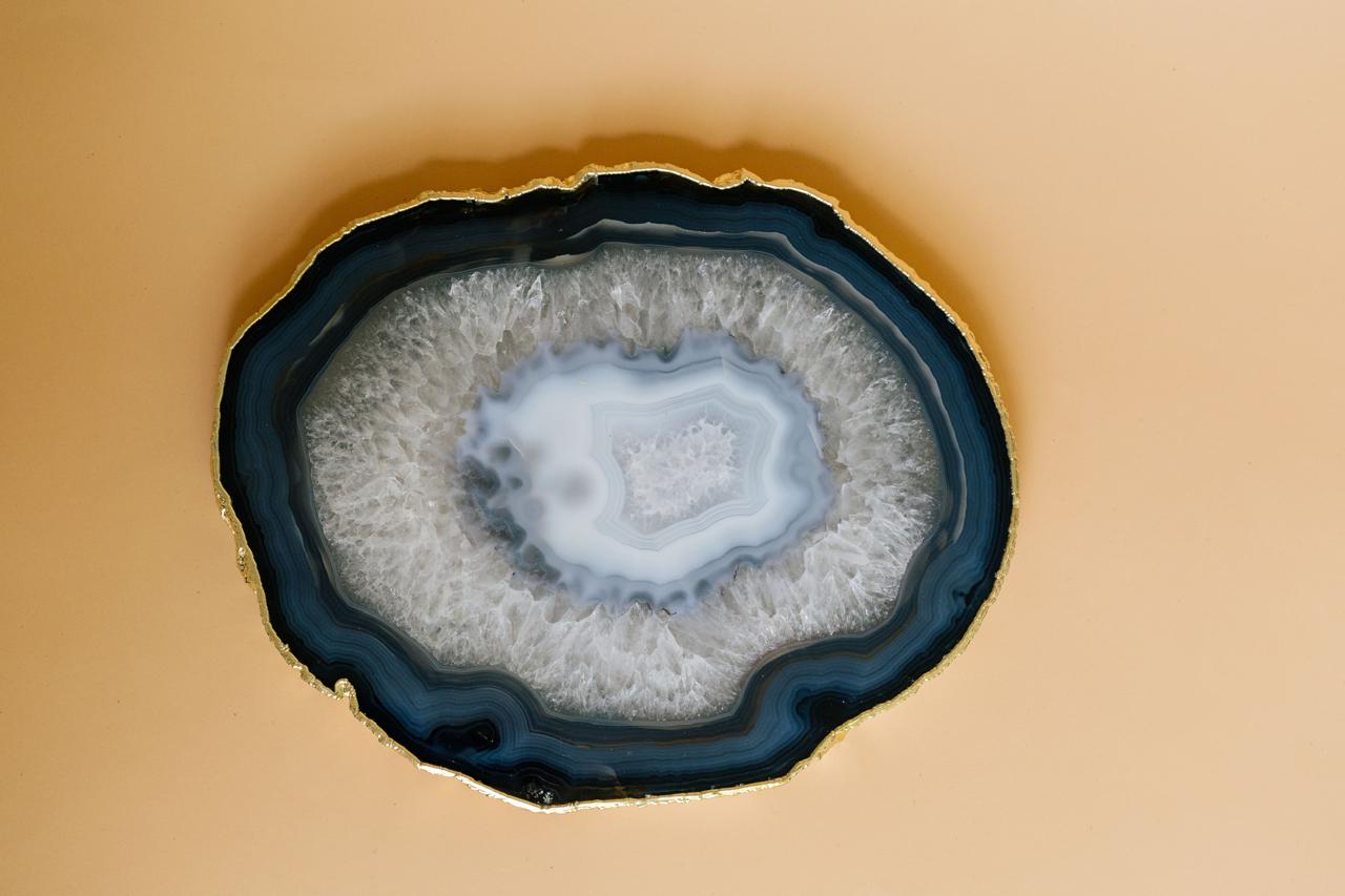 Bandeja De Ágata Geodo