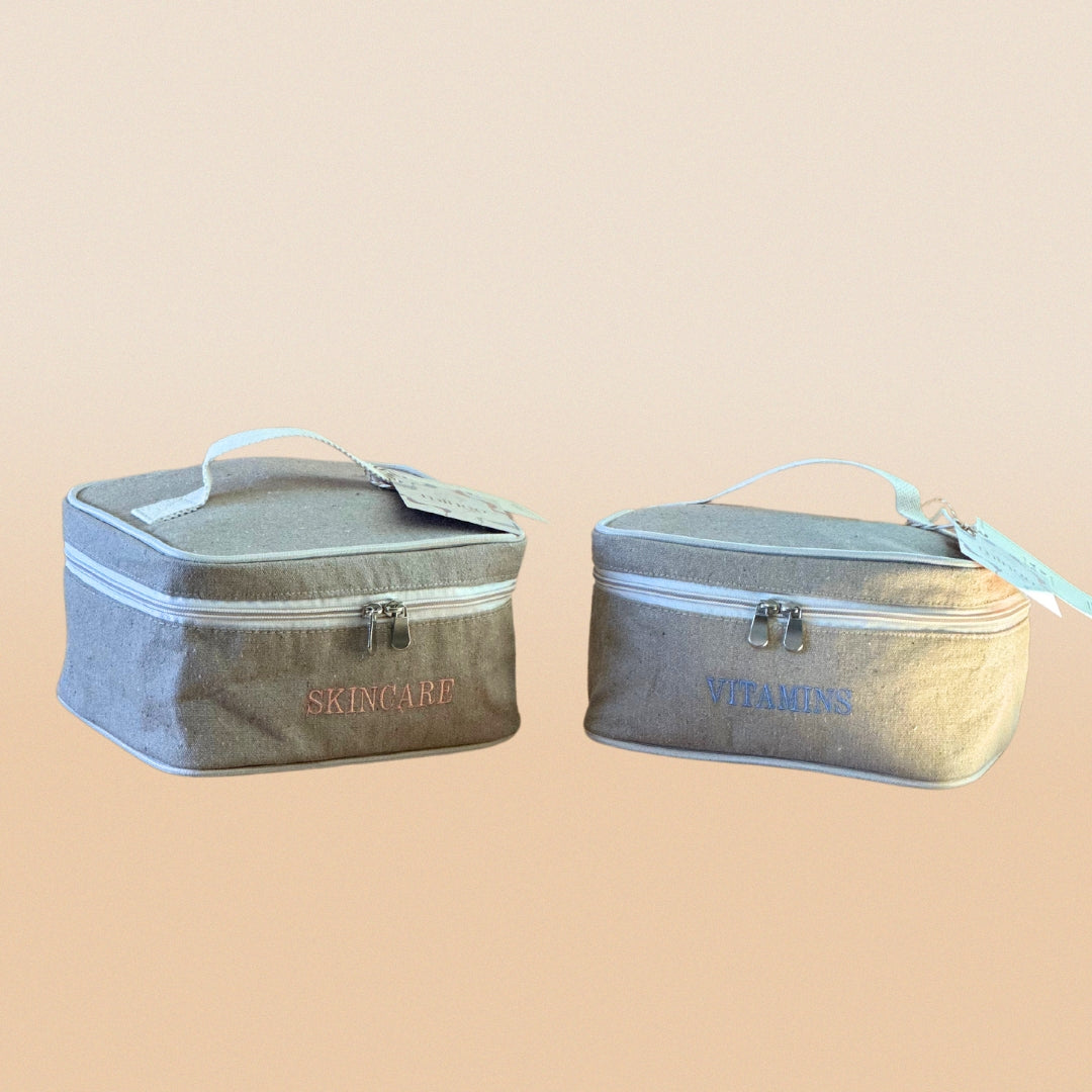 Necessaire "Skincare" Mingo & Coisas da Lu