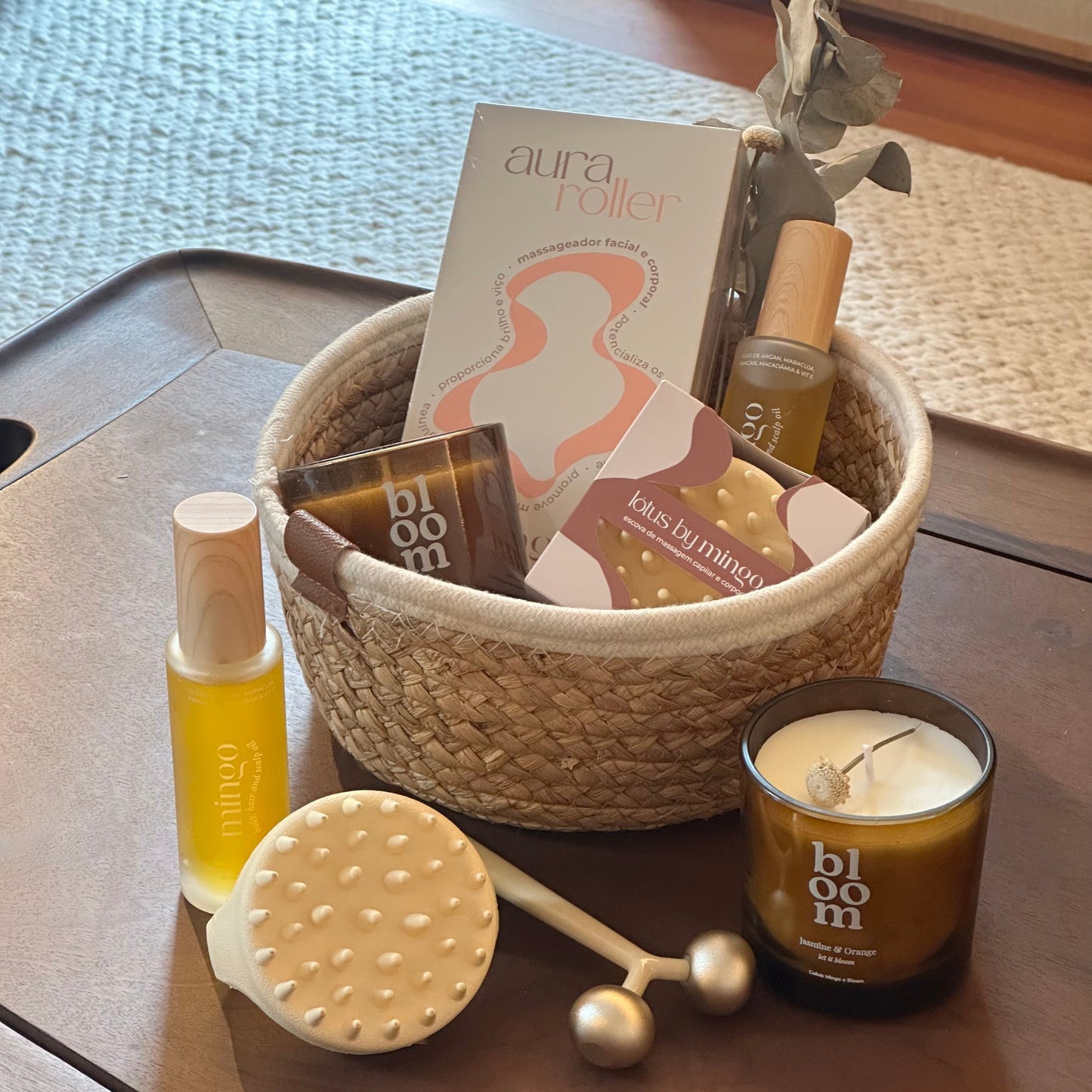 Kit Cesta Massagem Sensorial