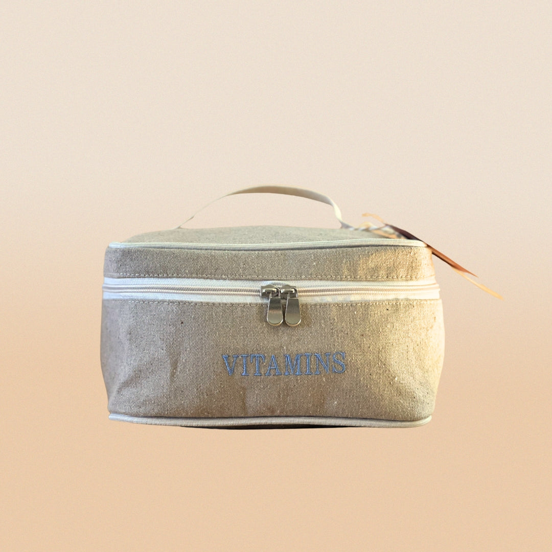 Necessaire "Vitamins" Mingo & Coisas da Lu