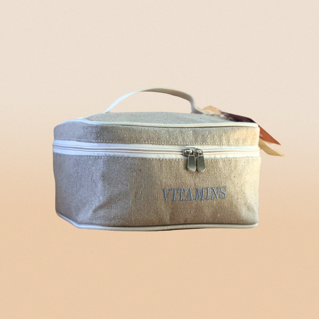 Necessaire "Vitamins" Mingo & Coisas da Lu