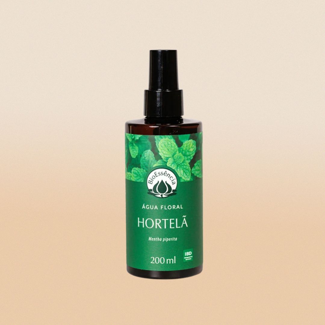 hidrolato de hortela pimenta - 200ml