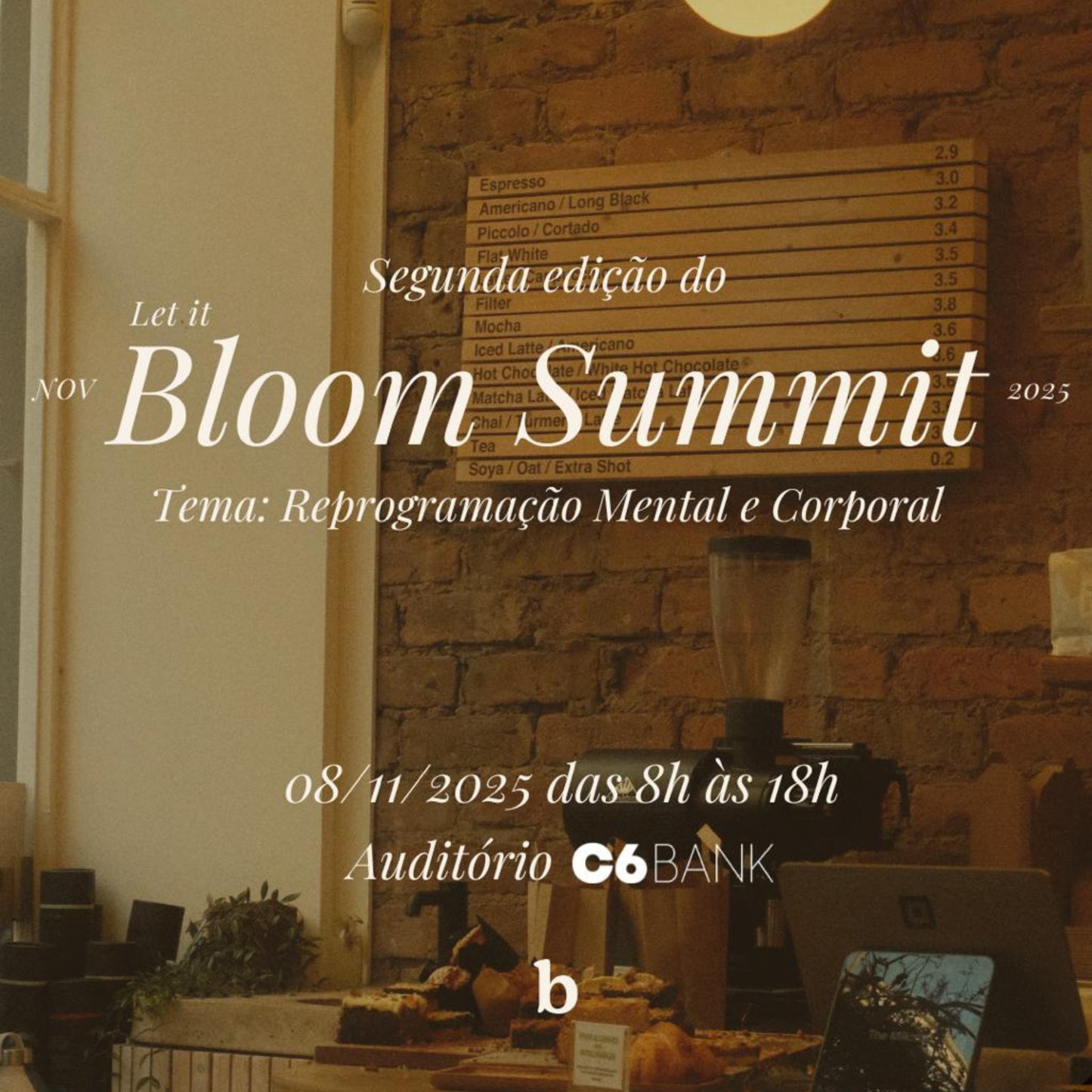 Ingresso Let It Bloom Summit 2025 2ª edição - 1º Lote