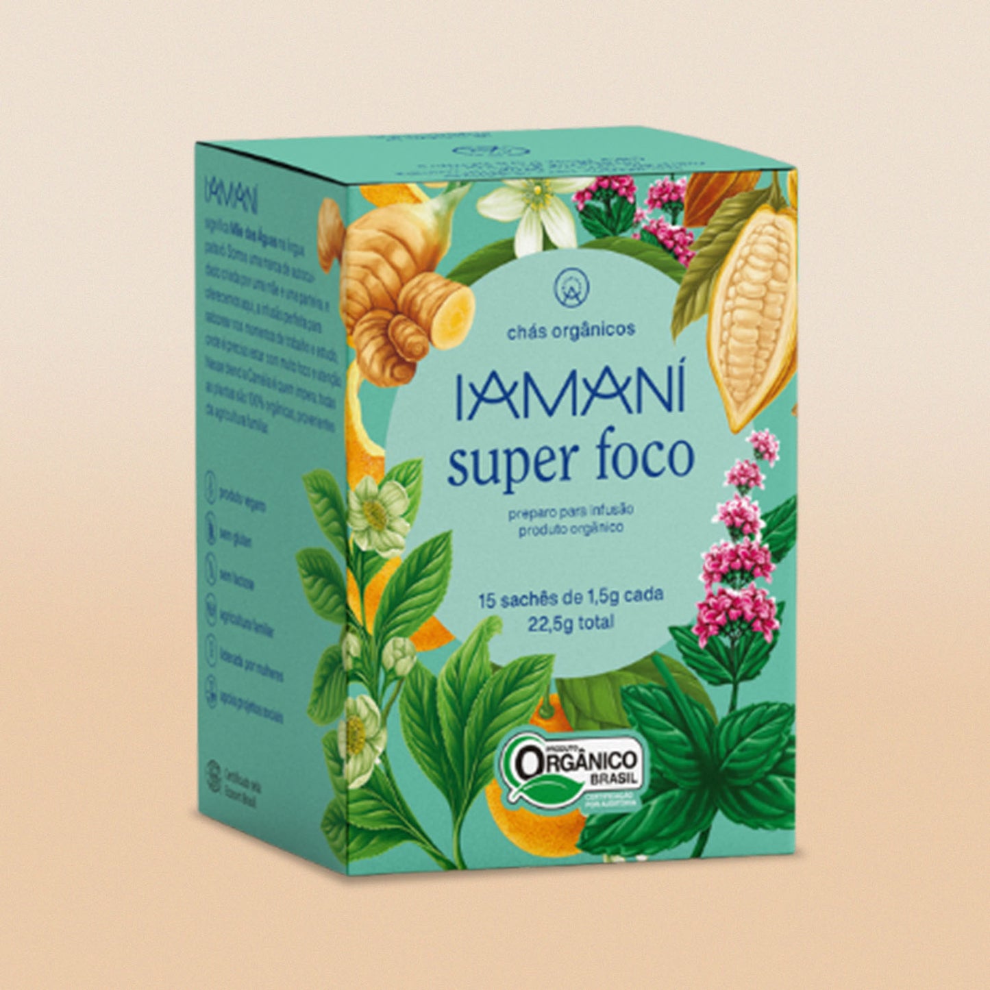 Chá Orgânico Concentra - 15 sachês