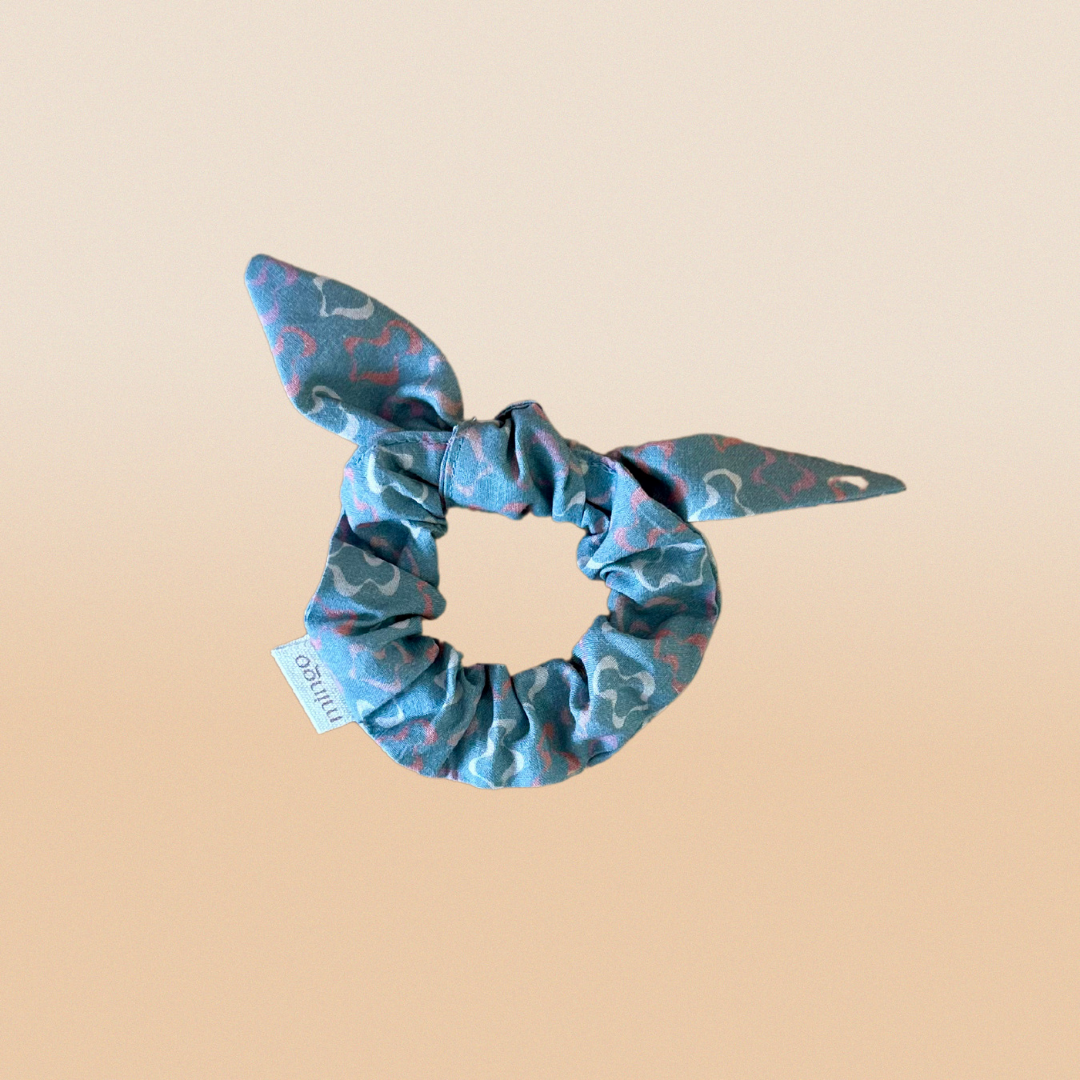 Scrunchie De Cabelo Estampa Mingo