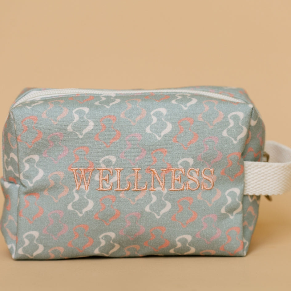 Necessaire pp verde - Collab Coisas da Lu