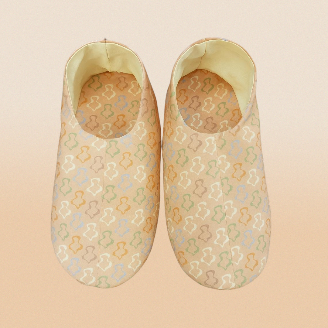 Flower Feet M (35-39) – Pantufa Térmica de Sementes para Escalda Pés e Relaxamento