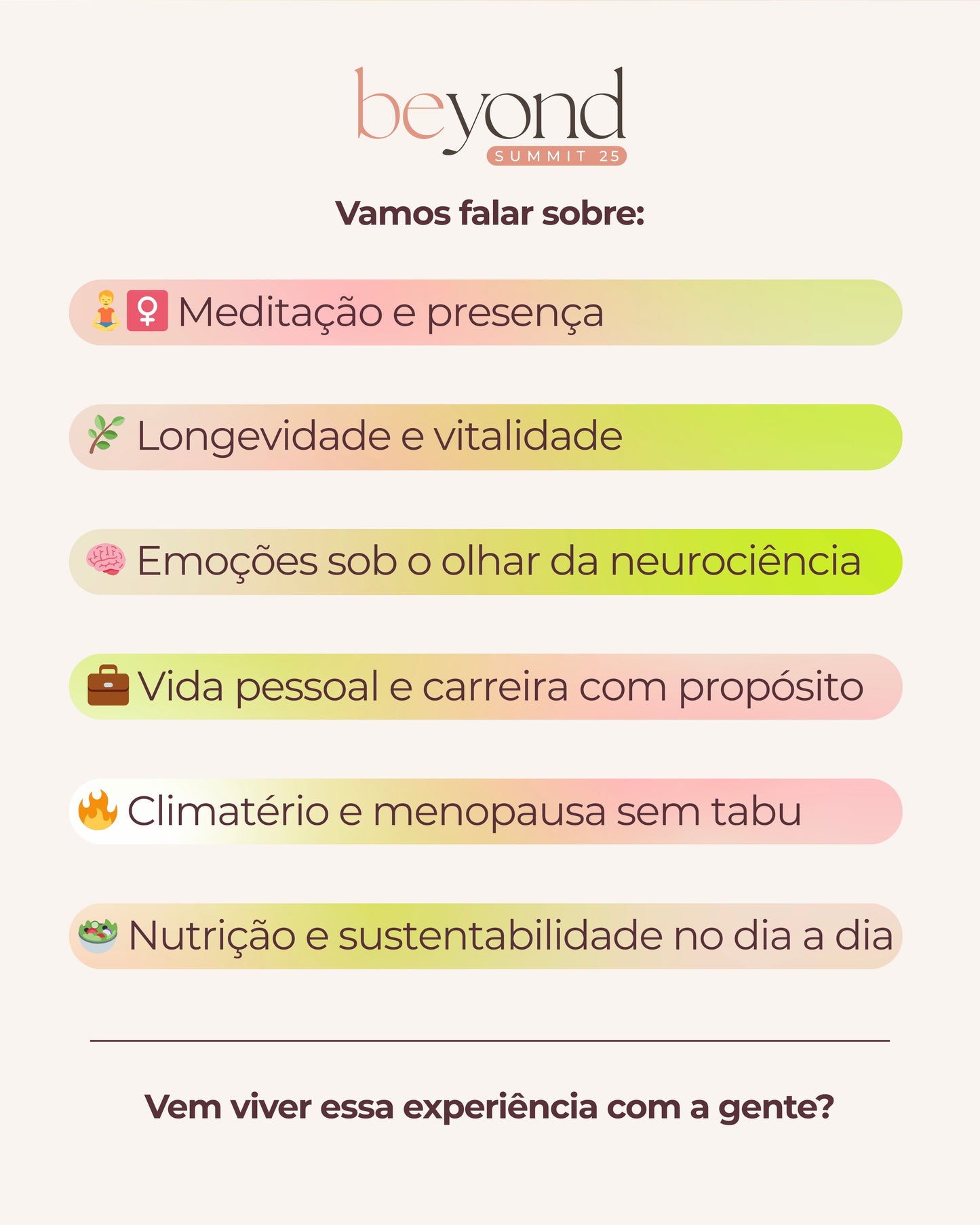 Ingresso Beyond Summit 2025 - 3º Lote