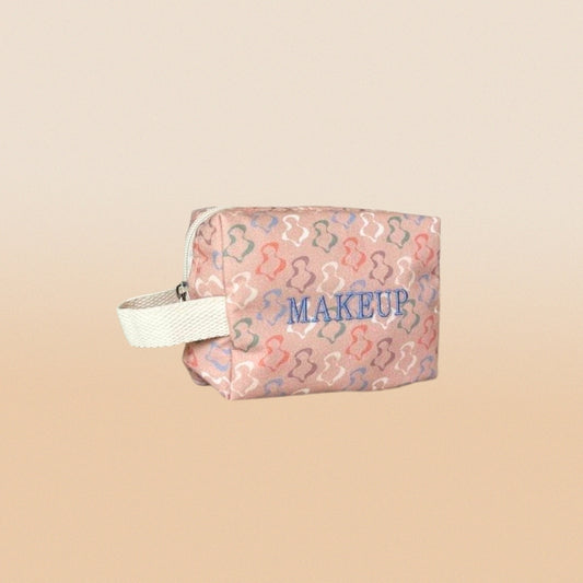 Necessaire pp rosa - Collab Coisas da Lu