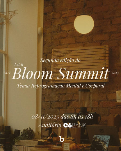 Ingresso Let It Bloom Summit 2025 - 1º Lote
