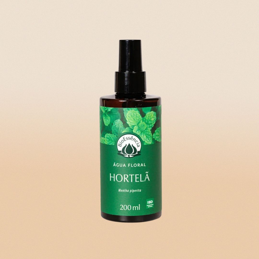 hidrolato de hortela pimenta - 200ml