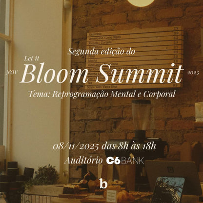 Ingresso Let It Bloom Summit 2025 2ª edição - 1º Lote