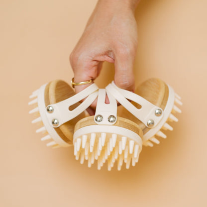 Escova para Massagem Capilar Lótus